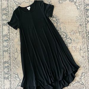 LuLaRoe SOLID BLACK Carly, XXS